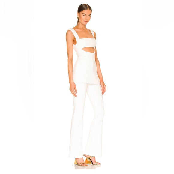 Misha Costanza Jumpsuit in Ivory - Picture 2 of 11